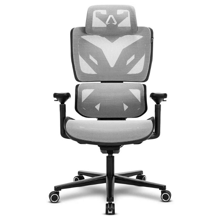 Cadeira Gaming Alpha Gamer Ergonómica Wave Cinzento