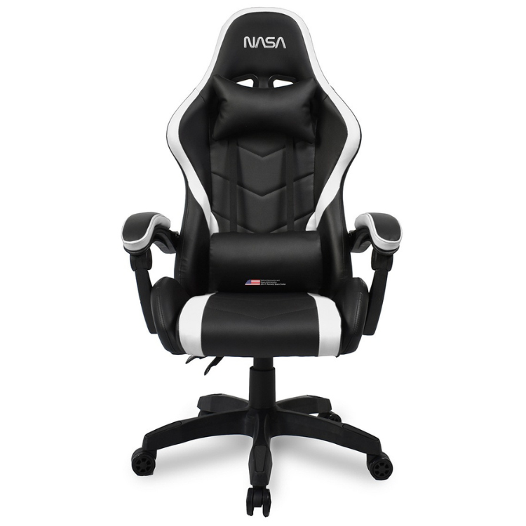 Cadeira Gaming Nasa Orion Preto/Branco
