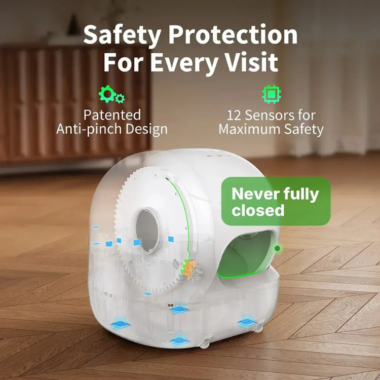 Petkit Purobot Max Pro 2 Smarte Katzentoilette mit Kamera