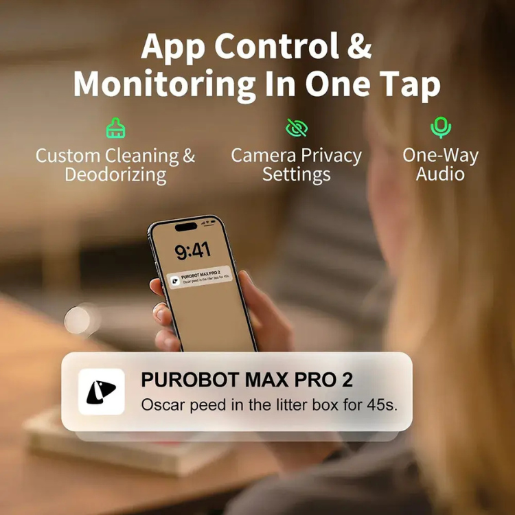 Petkit Purobot Max Pro 2 Smarte Katzentoilette mit Kamera