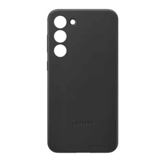 Schutzhülle aus Leder für Samsung Galaxy S23+ Schwarz