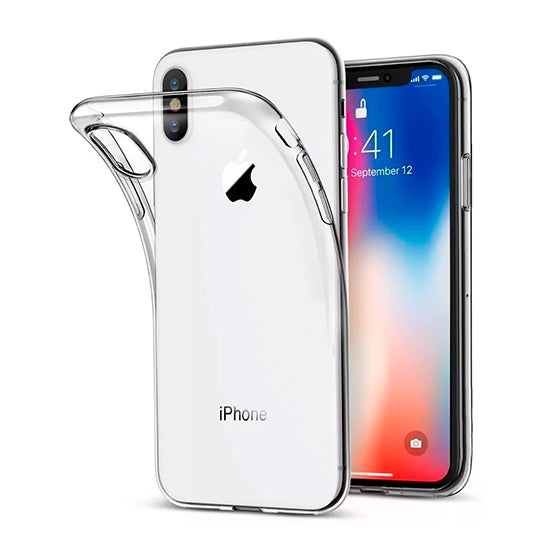 Transparente Silikonhülle iPhone Xs Max