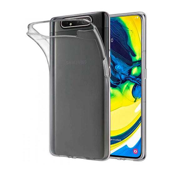 Silicone Cover Samsung A80 A805 Transparente