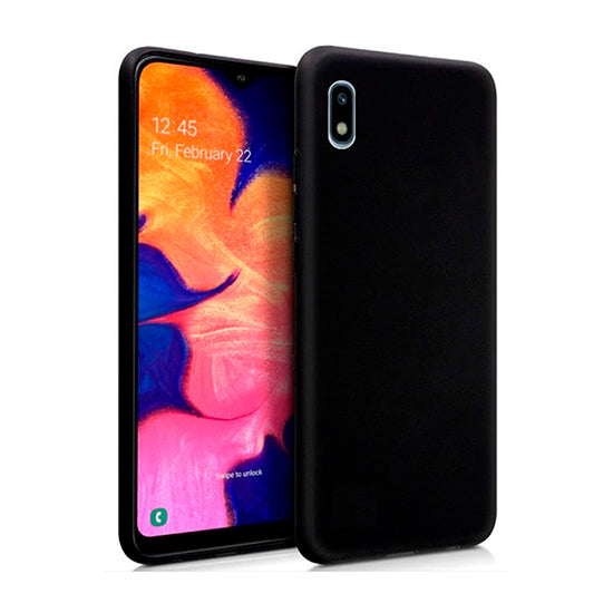 Capa Silicone Samsung Galaxy A10 Preto