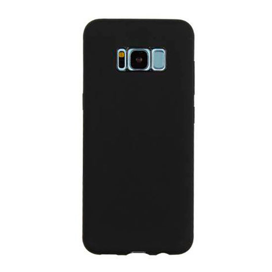 Samsung Galaxy S8 Plus G955 Silikon Hülle Schwarz