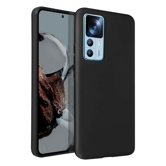 Silikonhülle T-K Xiaomi 12T Schwarz