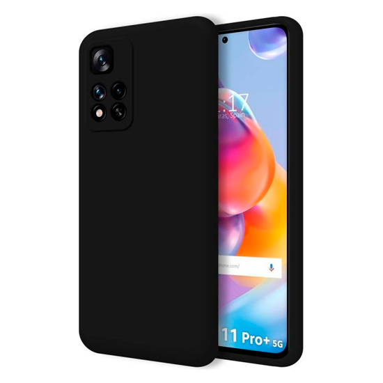 Silikonhülle T-K Xiaomi Redmi Note 11 Pro Plus Schwarz
