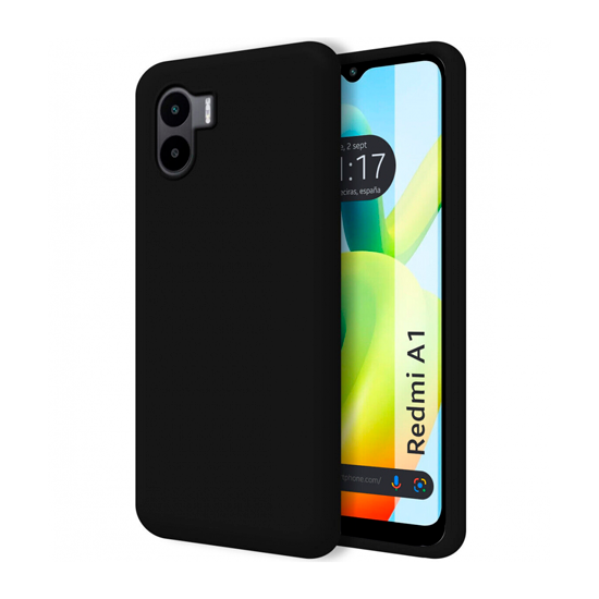 Silikonhülle T-K Xiaomi Redmi A1 Schwarz