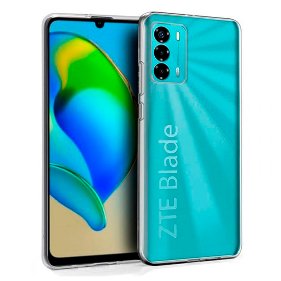 Silikonhülle T-K ZTE Blade V40 Vita/A72 Transparent