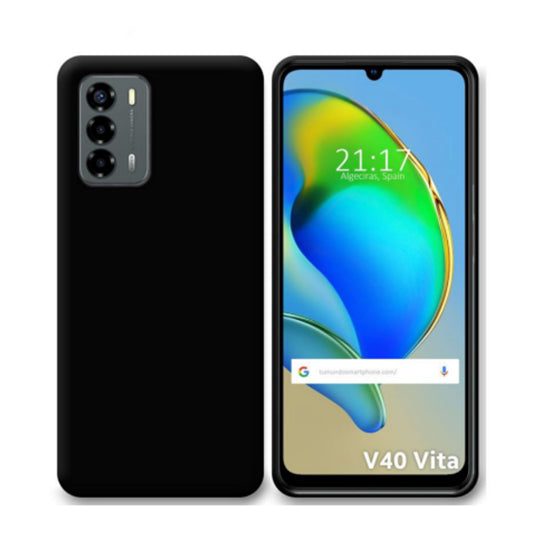 Capa Silicone T-K ZTE Blade V40 Vita/A72 Preto