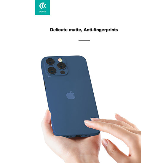 Capa Wing DEVIA Apple iPhone 14 Azul Mate