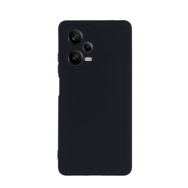 T-K Silikonhülle Xiaomi Redmi 12 Pro Plus Schwarz