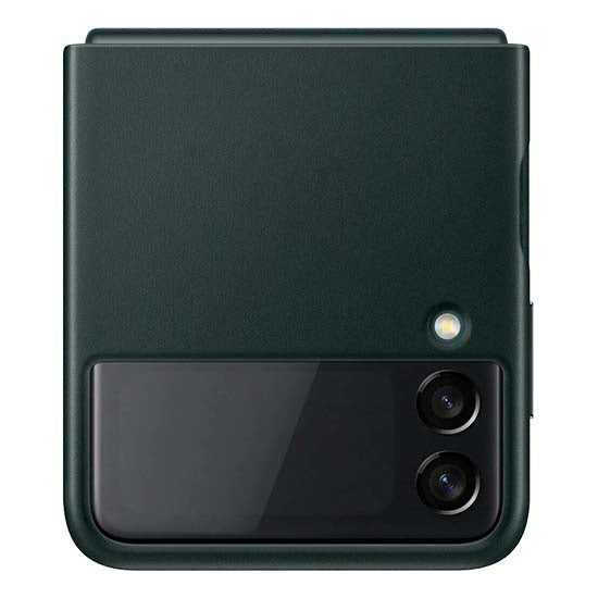 Capa Pele Samsung Galaxy Z Flip3 F926 Verde