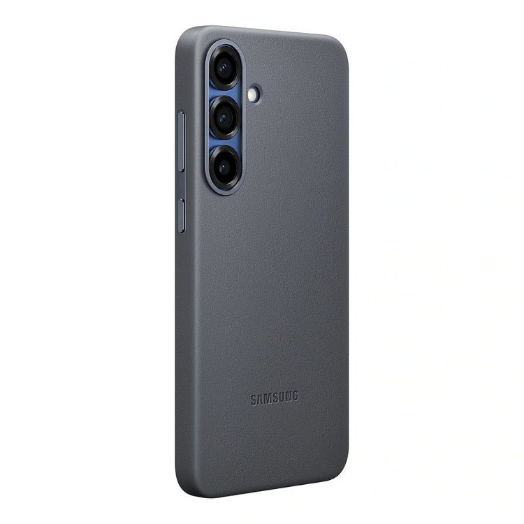 Vegane Lederhülle Samsung S25+ S936 Schwarz