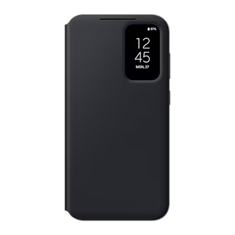 Samsung S23 FE Smart View Wallet Case Schwarz