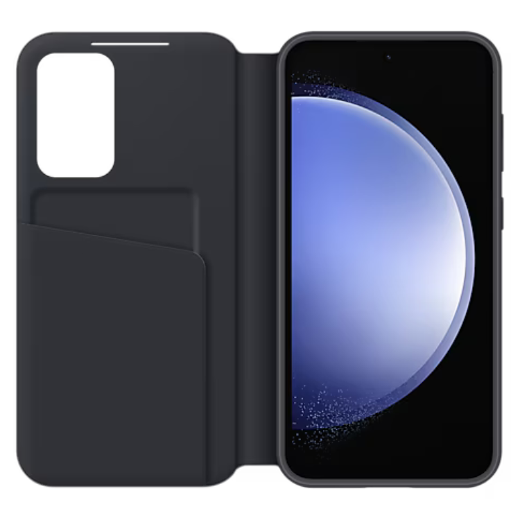 Samsung S23 FE Smart View Wallet Case Schwarz