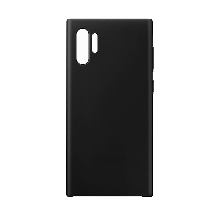Silicone Cover Samsung Galaxy Note 10 Plus N975 Preto