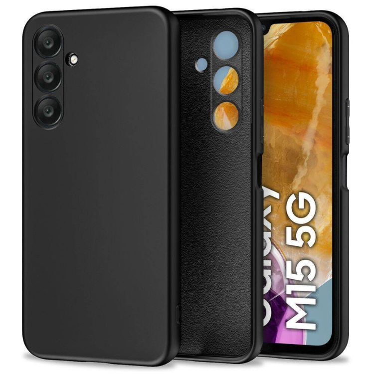 Capa T-K Silikon Samsung M15 Schwarz