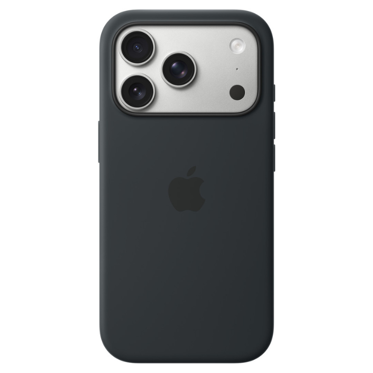 Capa Silicone Apple iPhone 17 Pro / 18 Pro MagSafe Preto
