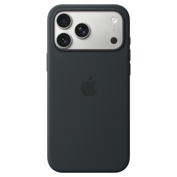 Apple iPhone 17 Pro Max MagSafe Silikonhülle Schwarz