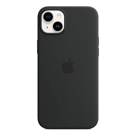 Capa Silicone Apple iPhone 14 Plus MagSafe Meia-Noite