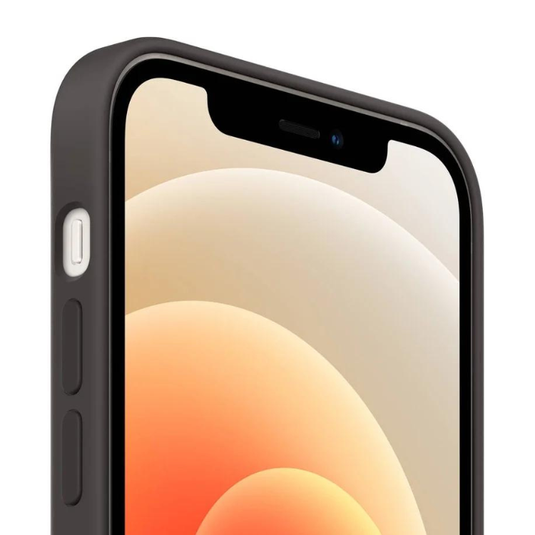 T-K Silikonhülle iPhone 12 Pro Schwarz
