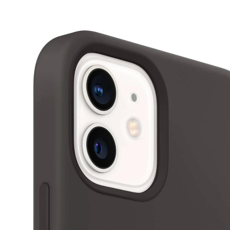 T-K Silikonhülle iPhone 12 Pro Schwarz