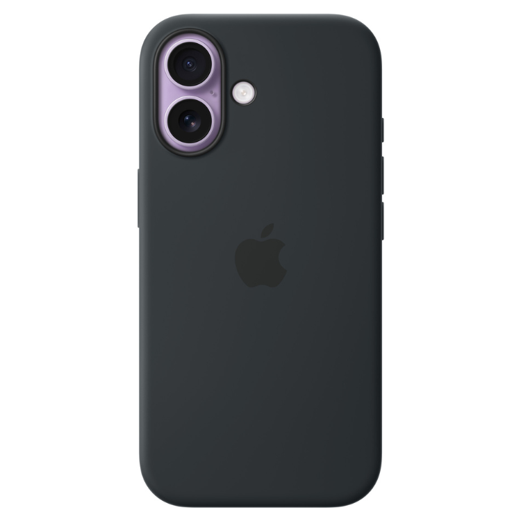 Capa Silicone Apple iPhone 17 MagSafe Preto