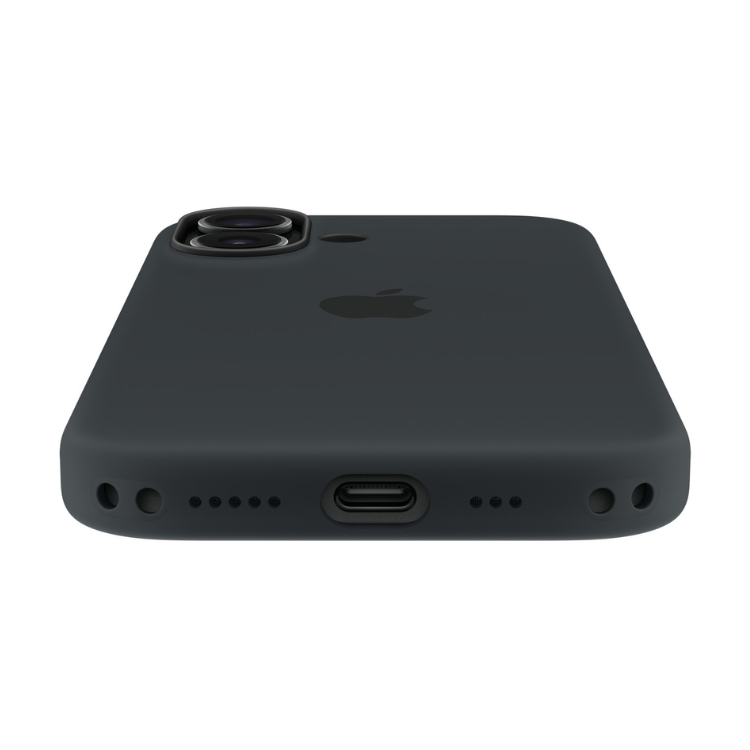 Capa Silicone Apple iPhone 17 MagSafe Preto