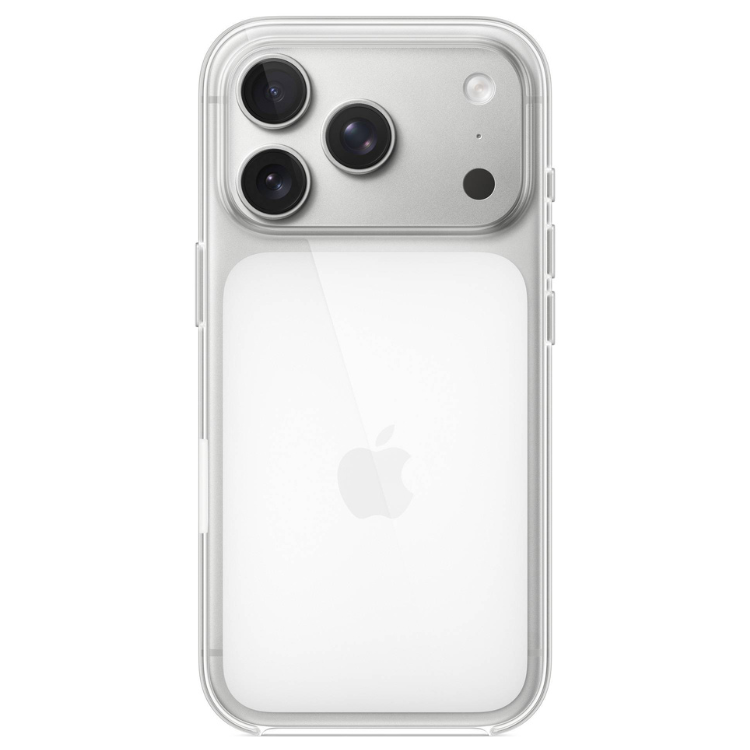 Capa Silicone Apple iPhone 17 Pro / 18 Pro MagSafe Transparente