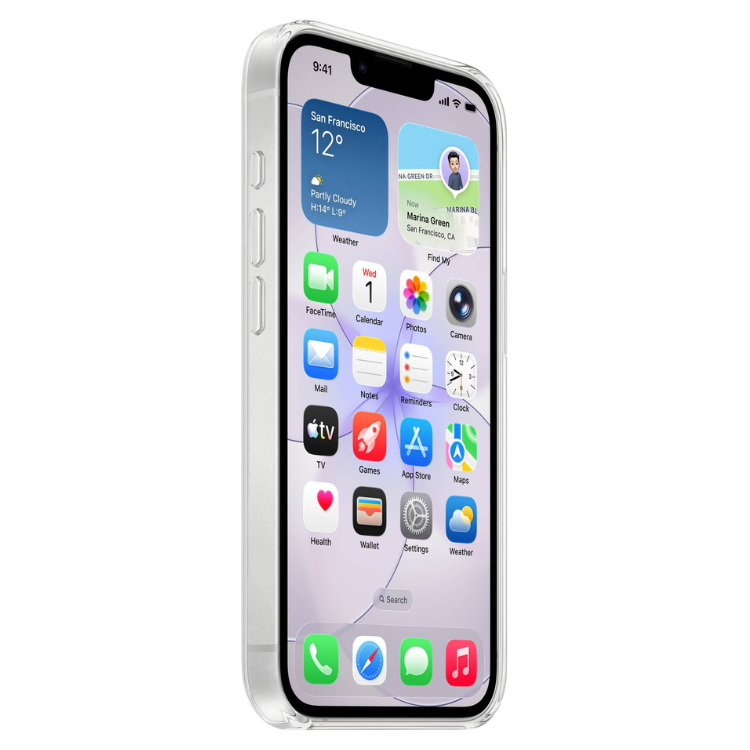Apple iPhone 17e Silikonhülle MagSafe Transparent
