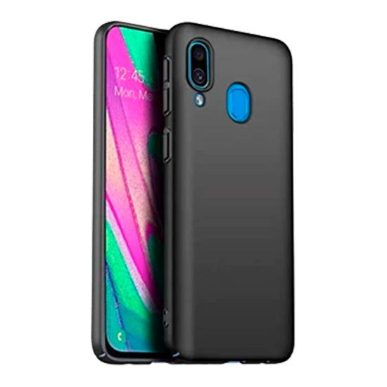 Samsung Galaxy A40 A405 Silikonhülle Schwarz