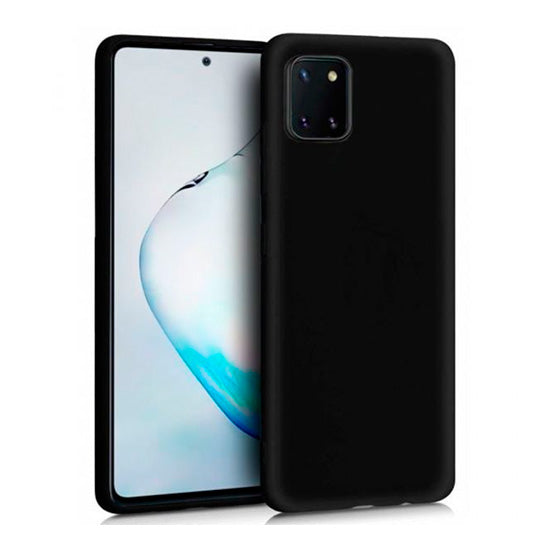 Capa Silicone Samsung Galaxy Note 10 Lite N770 Preto