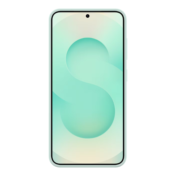 Capa Silicone Samsung S25 S931 Verde Menta