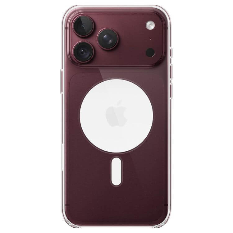 Capa Silicone Apple iPhone 18 Pro Max MagSafe Transparente