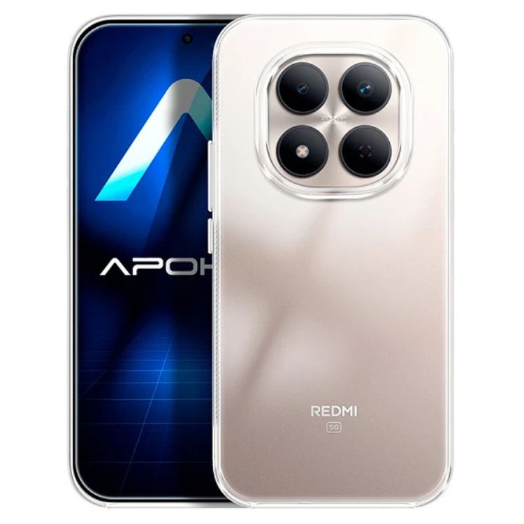 T-K Silikonhülle Xiaomi Redmi Note 15 Pro 5G Transparent
