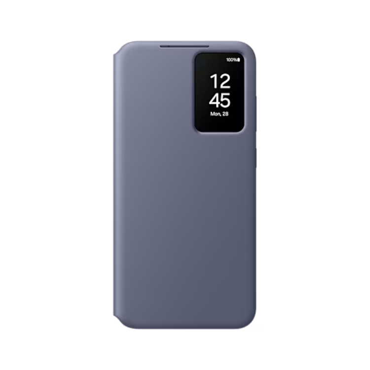 Samsung S24+ Smart View Wallet Cover Violett