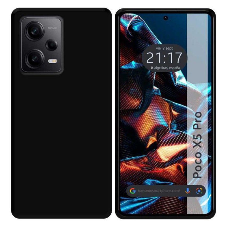 Capa T-K Silicone Pocophone X5 Pro Preto