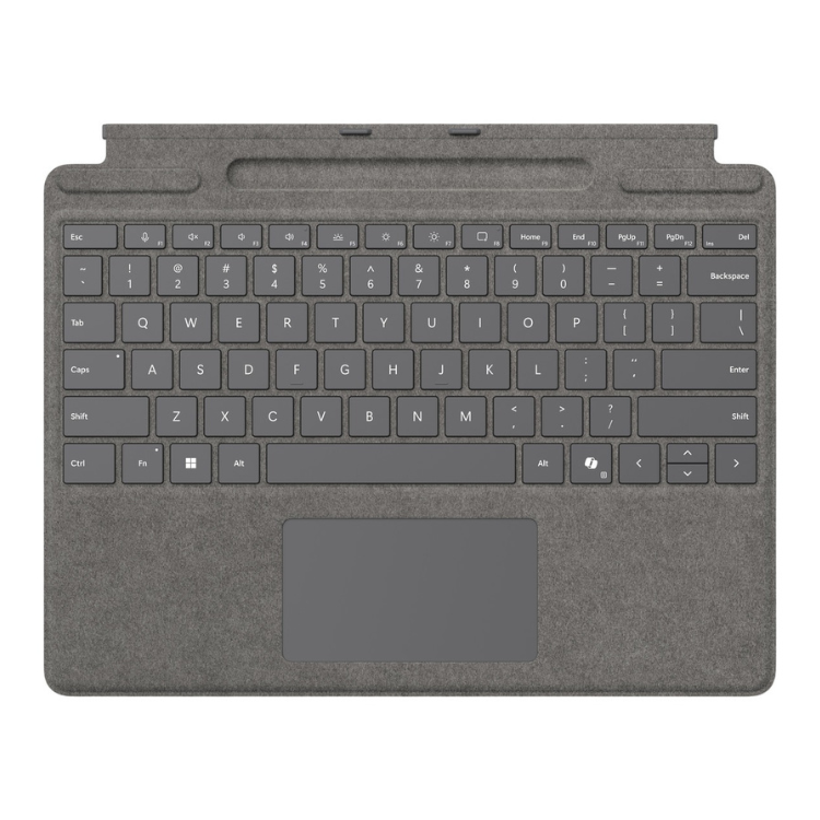 Capa Teclado Microsoft Surface Pro 8/9/10 Platina