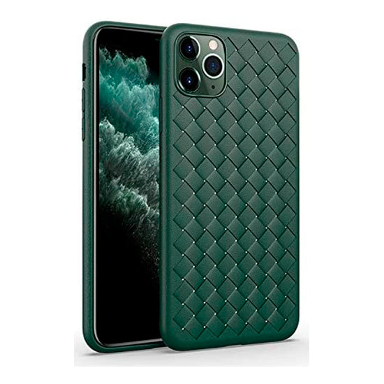 DEVIA Woven Pattern Schutzhülle iPhone 11 Pro Max Grün