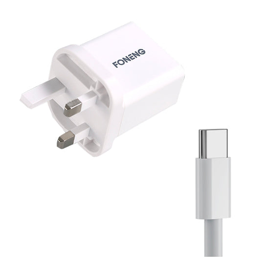 Carregador Foneng UK 2X USB 2.4A + Cabo Micro USB
