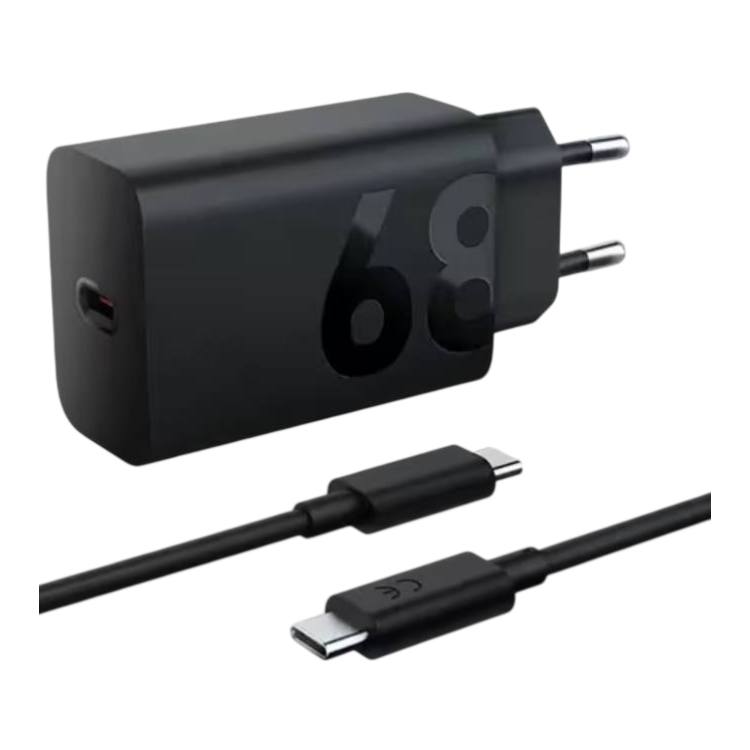 Carregador de Parede Lenovo 68W USB-C + Cabo USB-C