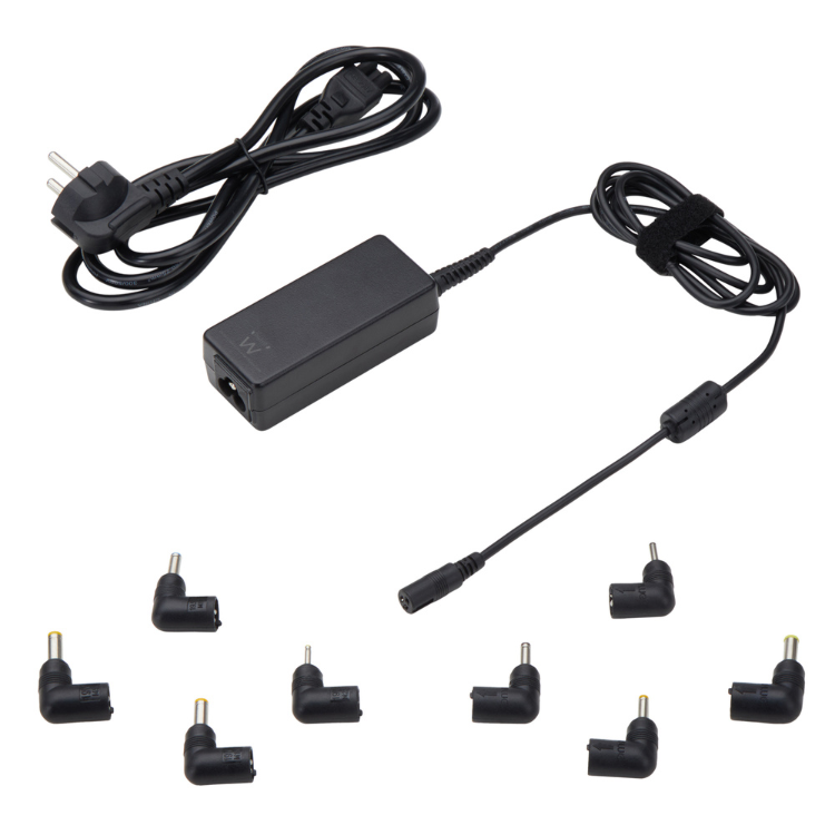 Carregador Ewent Automático Notebook Home 45W 8 pontas