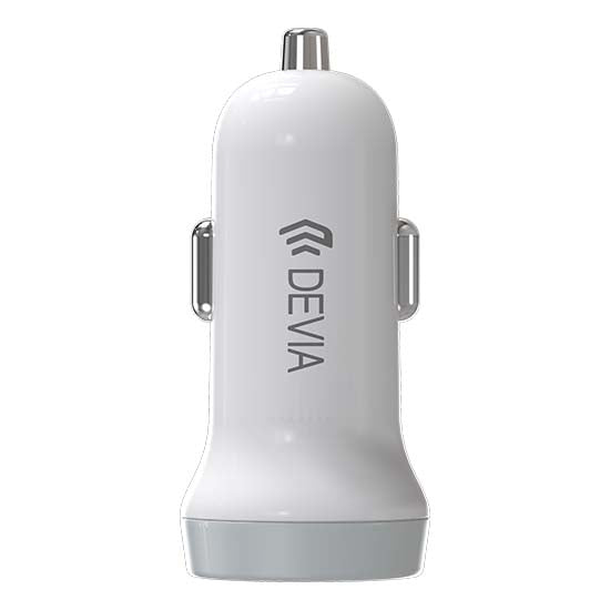 KFZ-Ladegerät Smart Series DEVIA 2X USB 5V 3.1A Weiß