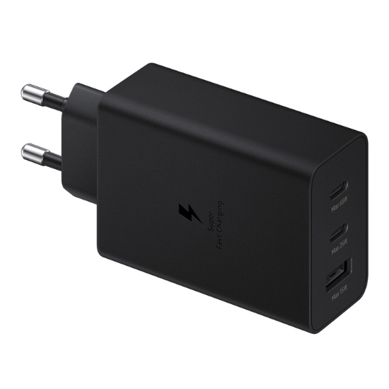 Carregador Samsung Power Adapter Trio 65W EP-T6530 Black
