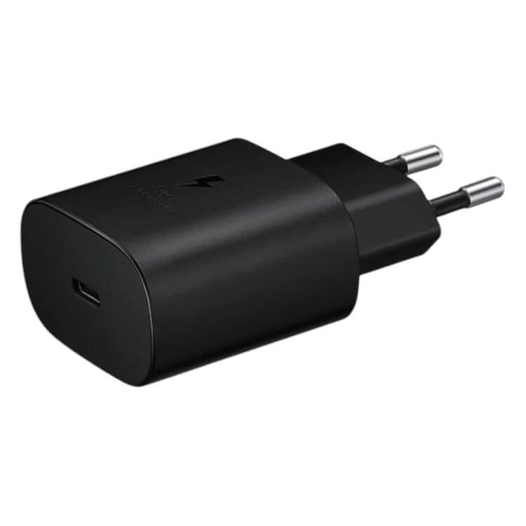 Carregador Samsung Fast Charging USB-C 25W PD EP-TA800 Preto