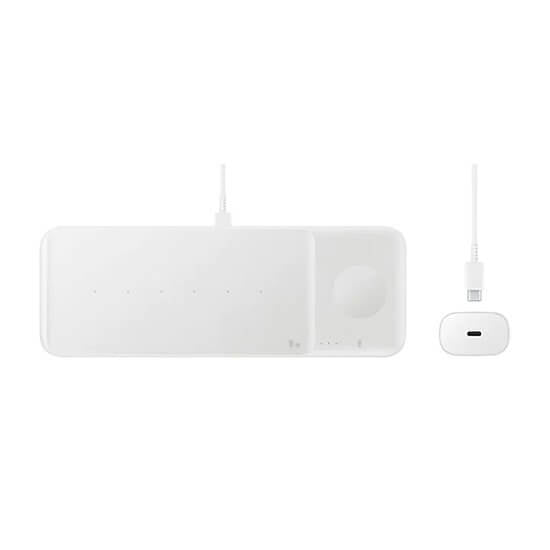 Samsung Charger Trio EP-P6300 Kabelloses Ladegerät, Weiß