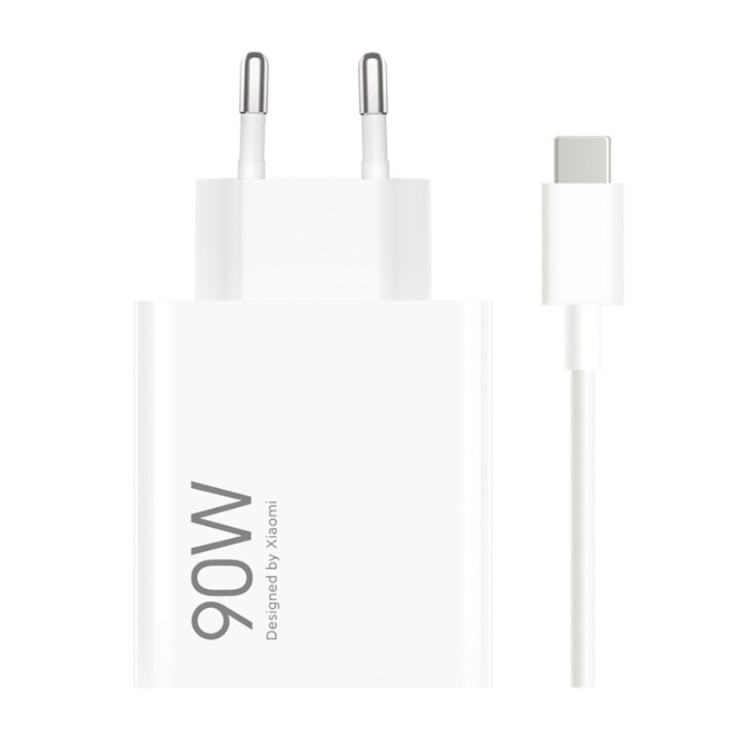 Xiaomi HyperCharge 90W Ladegerät (Typ-A) + USB-C-Kabel Weiß