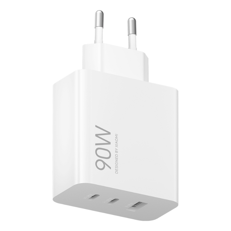 Xiaomi HyperCharge 90W Ladegerät (2x USB-C, 1x USB A) Weiß
