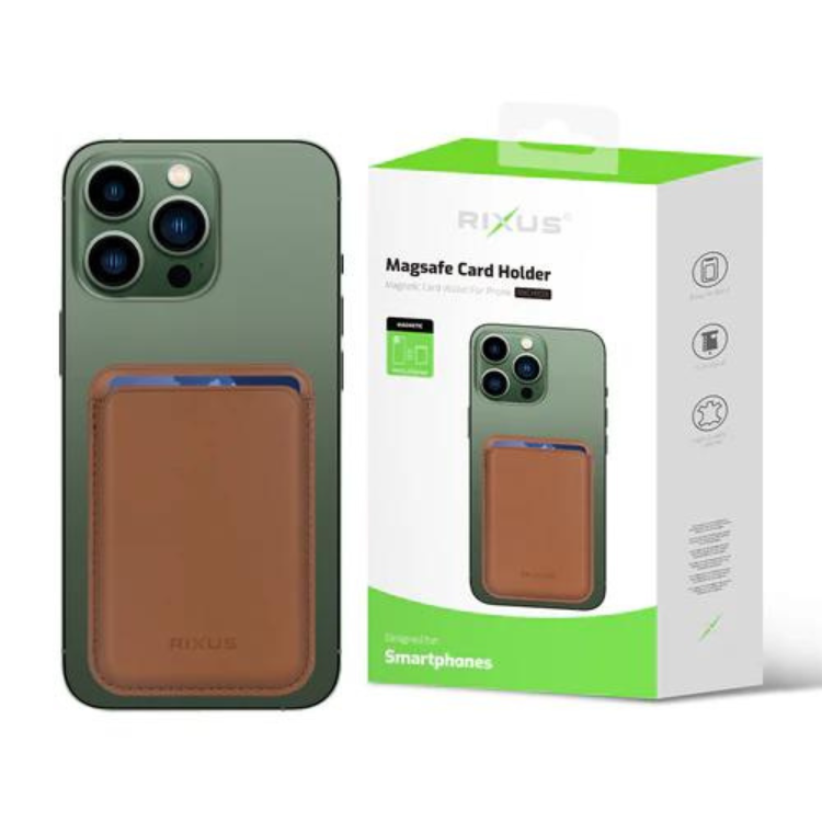 Carteira Magsafe Rixus PU Castanho